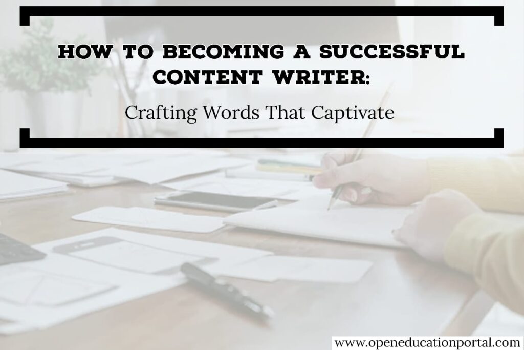 Successful Content Writer